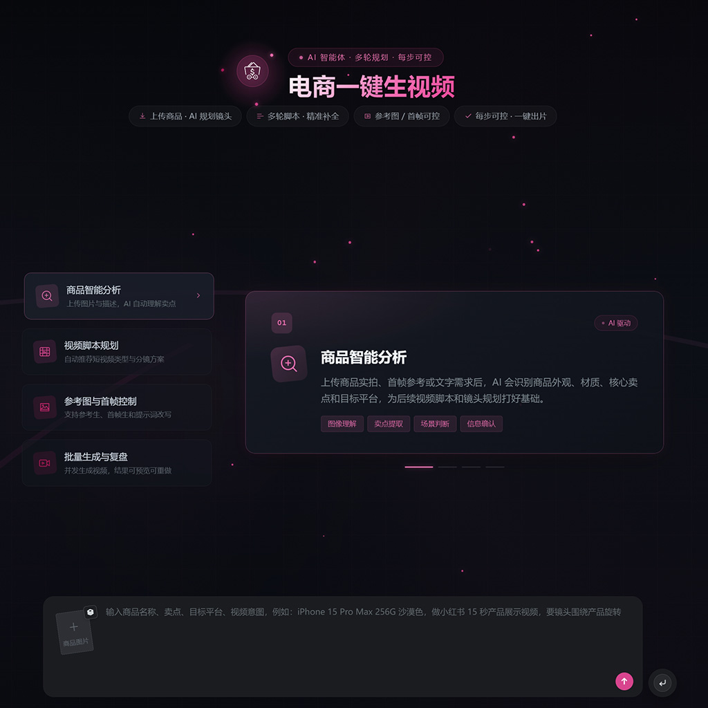 菁选灵创 电商短视频与商品图制作